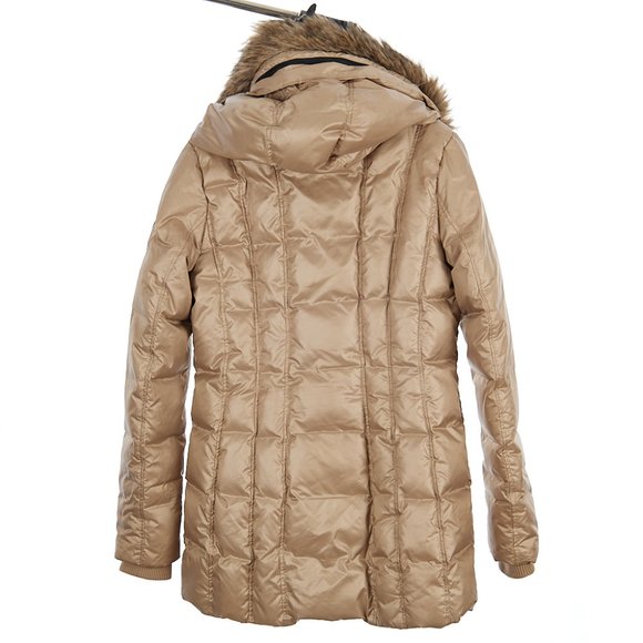 Atelier Noir by Rudsak GDown Puffy Coat in Champagne Women's Medium - Picture 7 of 13